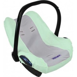 Dooky seat cover mint/grey