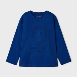 L/s t-shirt blue               