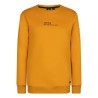 Sweater INDN brushed golden yellow
