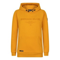 Hoodie Indian Blue golden yellow