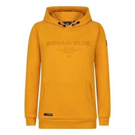 Hoodie Indian Blue golden yellow