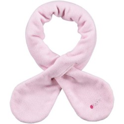 Fleece scarf infants pink