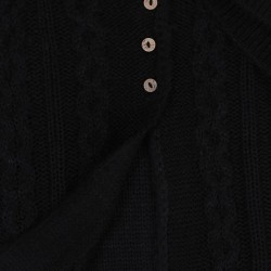 Little knitted gilet black
