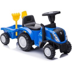 Loopauto Tractor New Holland T7 blauw