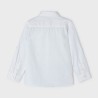 Basic l/s shirt white           