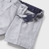 Linen dressy shorts navy          
