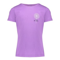 T-shirt "happy mind" purple