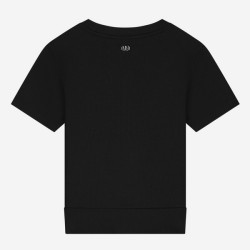 Knot Rib T-Shirt black