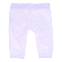 Trousers Flo light pink-white