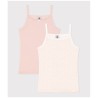 Hemd 2st roze/print girls