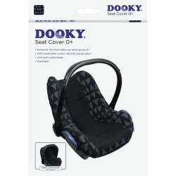 Dooky seat cover black tribal