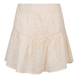 Lace Ruffle Skirt sandshell