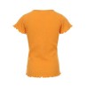 Little slubrib T-shirt orange