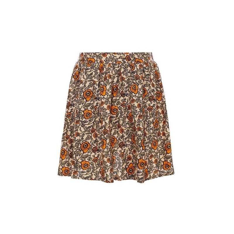 Little skirt orange floral