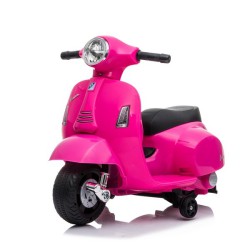 Electrische Vespa scooter roze