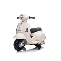 Electrische Vespa scooter creme