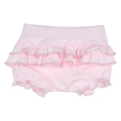 Bloomer frills and picot stitches lightpink