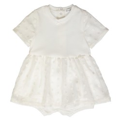 Romper with skirt Zubro offwhite