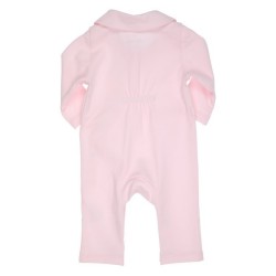 Creepersuit velvet ribbon and bow lightpink