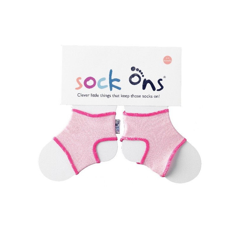 Sock-ons baby pink