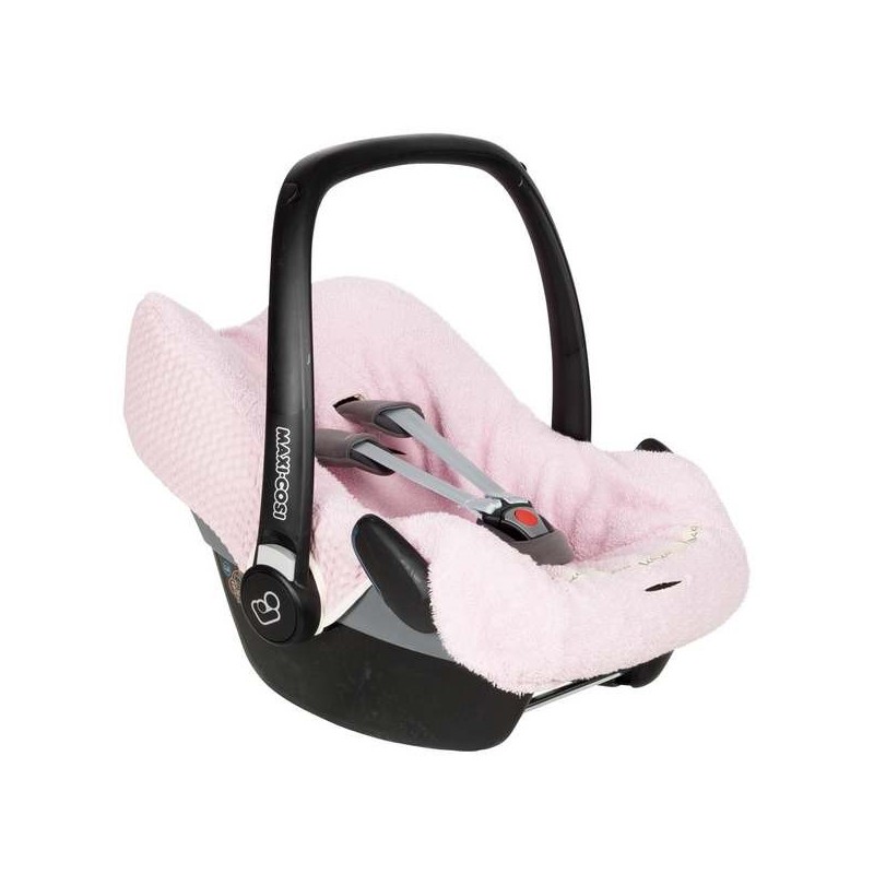 Hoes maxi cosi antwerp wafel old baby pink