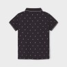 S/s small print t-shirt black     