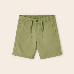 Linen shorts kiwi                 