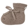 Unisex Booties knit nelson taupe melange