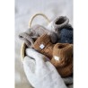 Unisex Booties knit nelson taupe melange