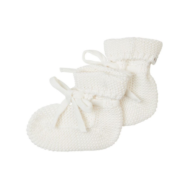 Unisex Booties knit nelson white