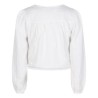 Cropped Shirt Longsleeve white