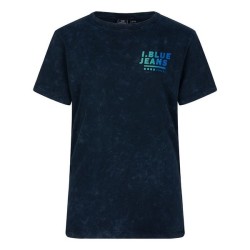 T-Shirt I.Blue Rainbow washed deep night