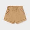 Linen shorts caramel                 