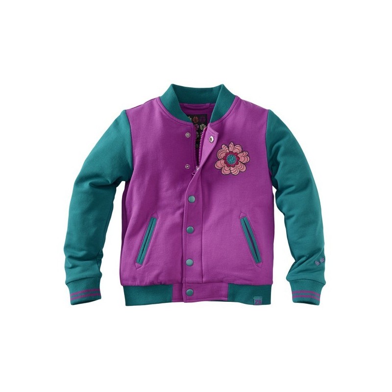 Curille sweat jacket Vigorous violet