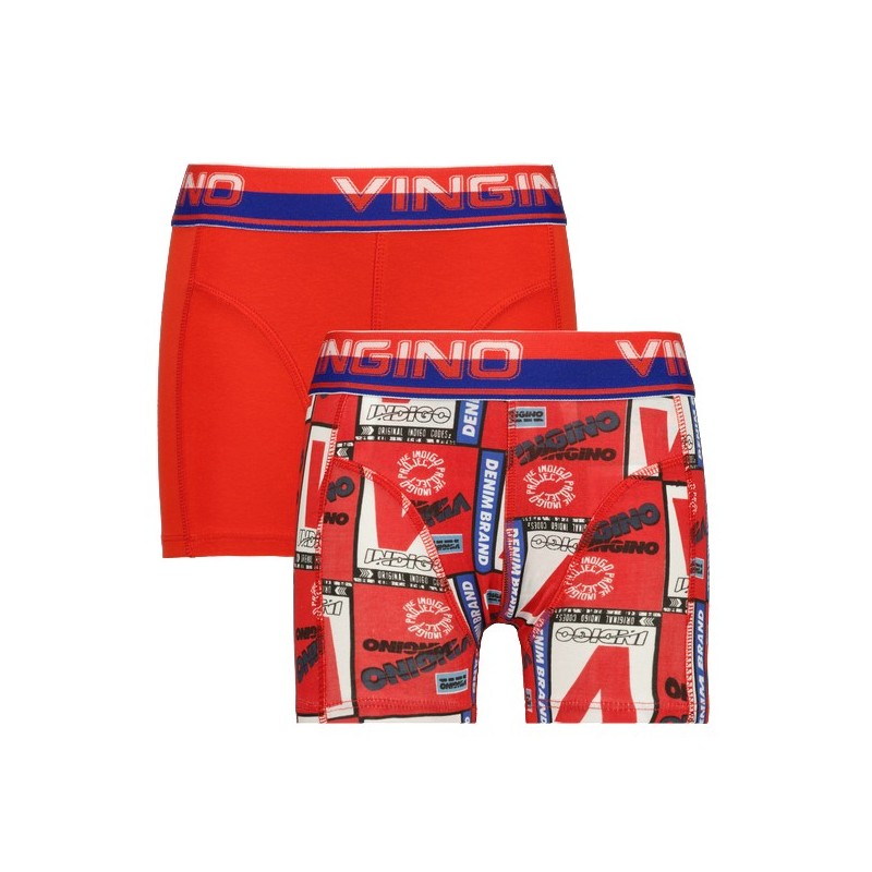B-231-13 RED ATHLETICS 2 PACK flame red