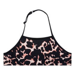 Bikini Sporty Leopard coral peach
